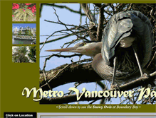 Tablet Screenshot of greatervancouverparks.com